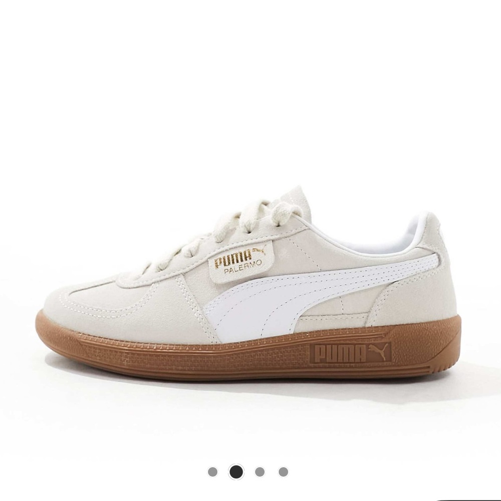 puma palermo sneakers in stone size 9.5